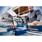 Акумулаторен настолен потапящ циркуляр BOSCH BITURBO GCM 18V-254 D - Image 3