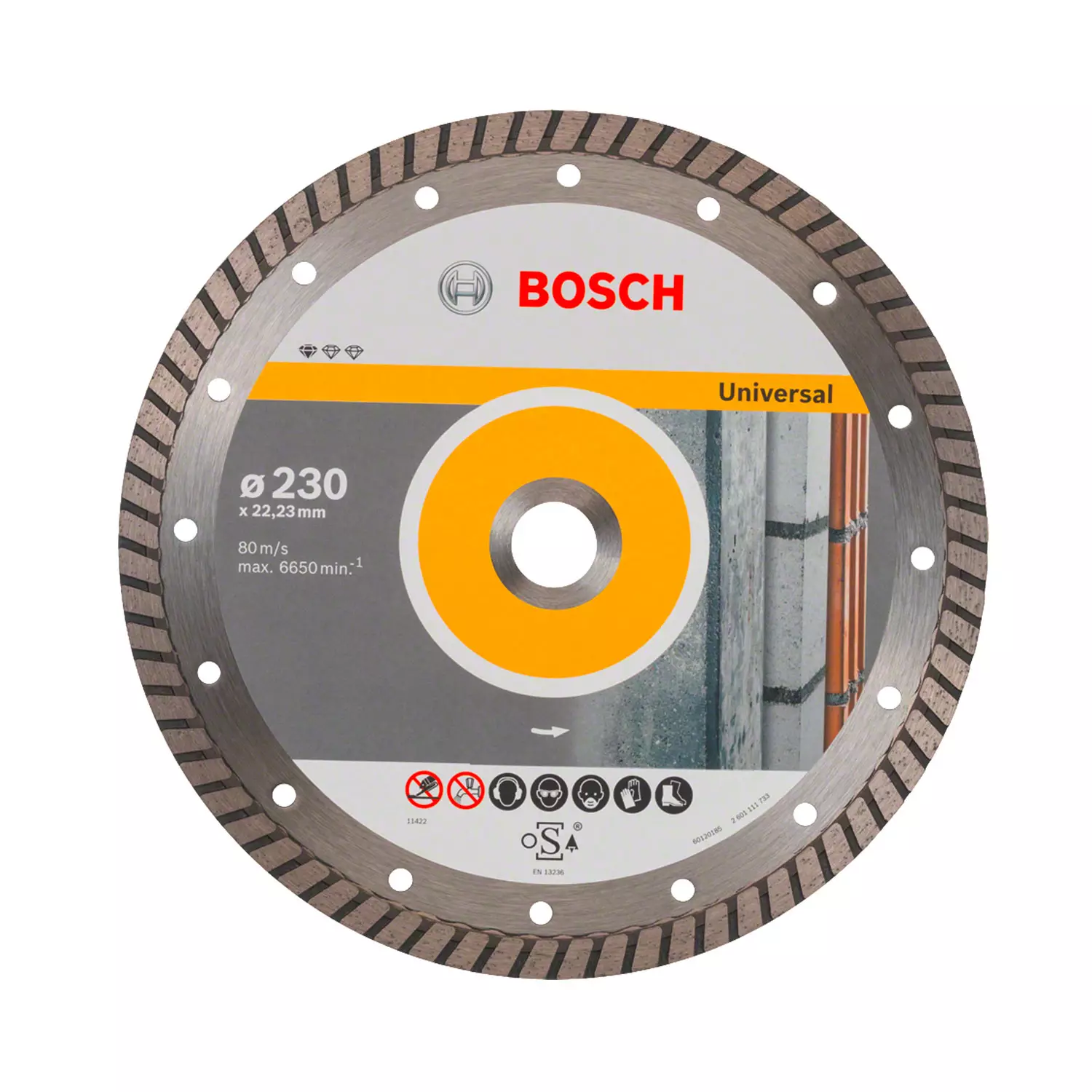 disk-diamanten-bosch-standard-for-universal-turbo-230x25x2223mm-159826 Диск диамантен BOSCH Standard for Universal Turbo 230x2.5x22.23мм - Image 1