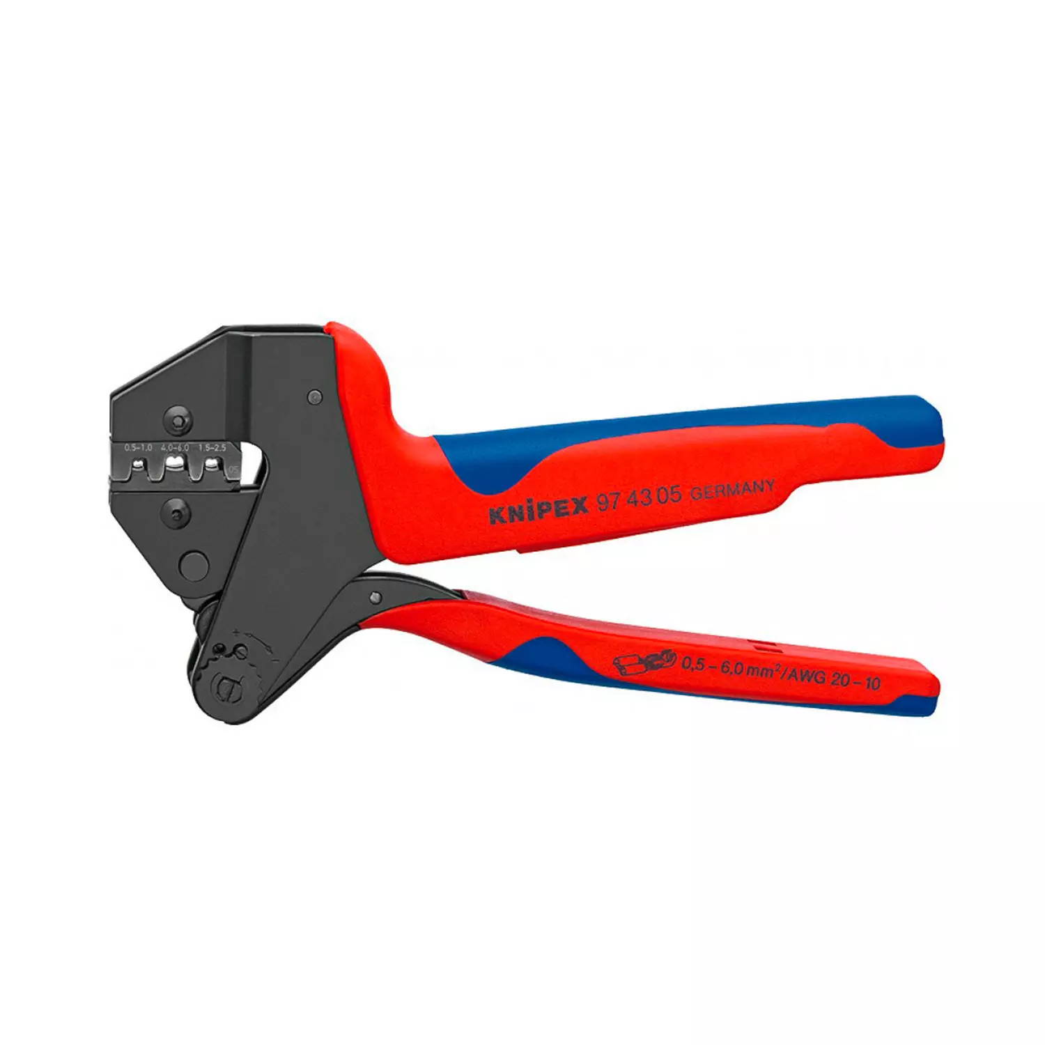 kleshti-kerbovychni-knipex-05-60mm2-200419 Клещи кербовъчни KNIPEX 0.5-6.0мм2 - Image 1