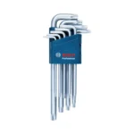 Ключ шестограм Г-образен BOSCH TX10-TX50 9части
