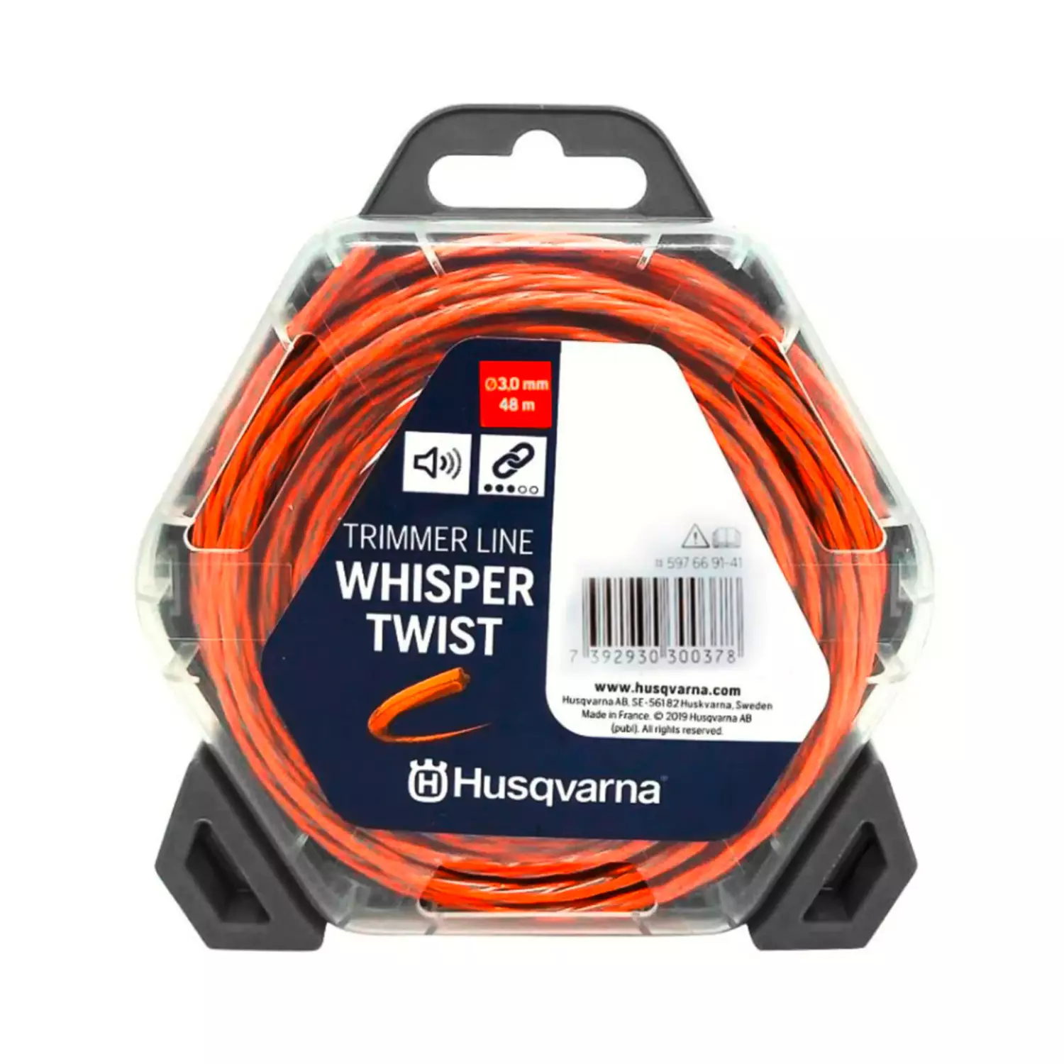 korda-husqvarna-whisper-twist-30mm48m-226980 Корда HUSQVARNA Whisper Twist 3.0мм/48м - Image 1