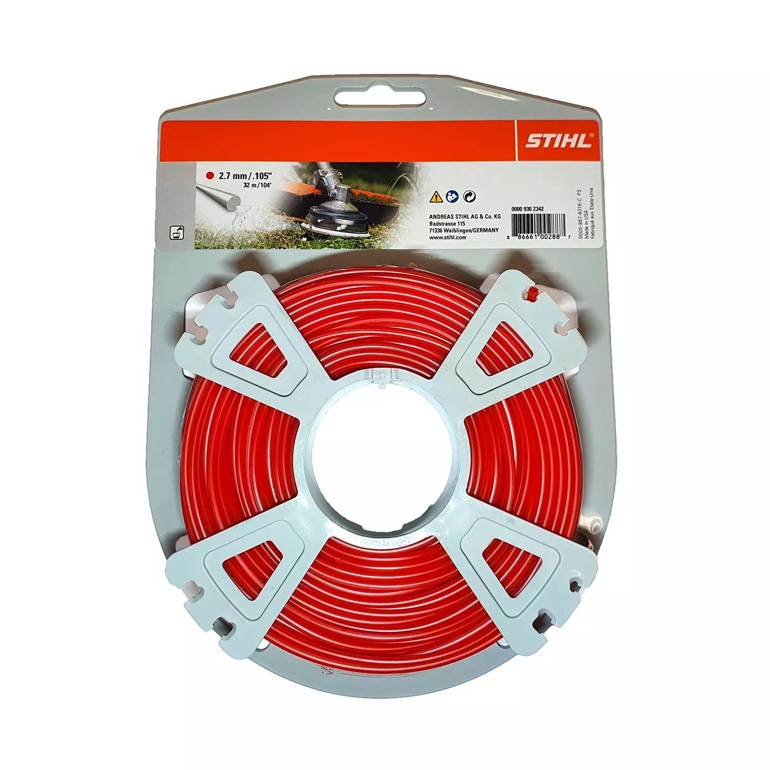 korda-stihl-27mm32m-164087 Корда STIHL 2.7мм/32м - Image 1