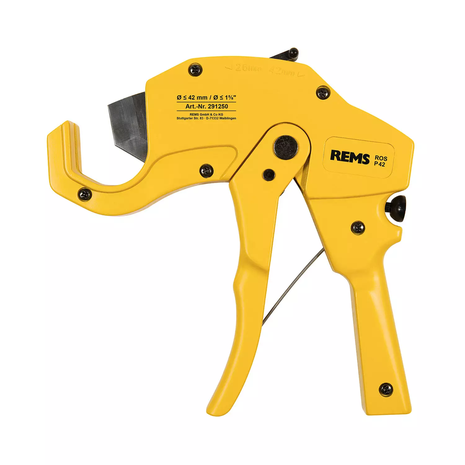 nojica-za-pvc-trybi-rems-ros-p-42-f42mm-200868 Ножица за PVC тръби REMS ROS P 42 ф42мм - Image 1