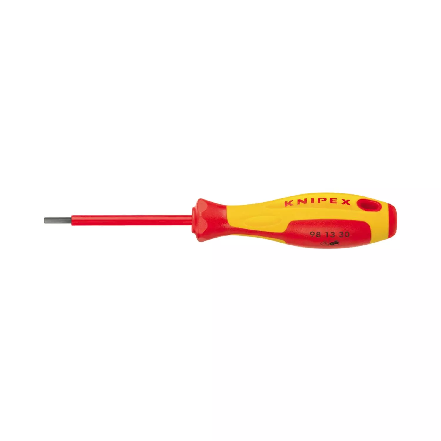 otvertka-shestosten-knipex-30h10775mm-155972 Отвертка шестостен KNIPEX 3.0х107/75мм - Image 1