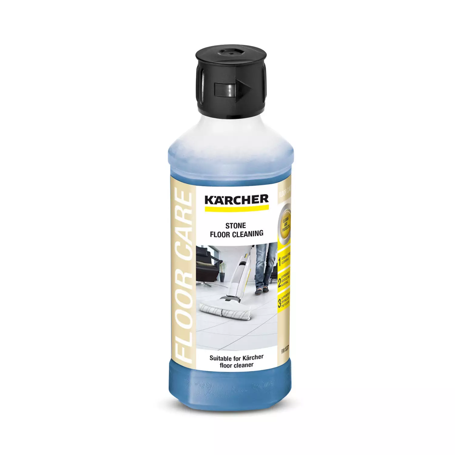 podopochistvasht-preparat-za-kamenni-podove-karcher-rm537-500ml-156690 Подопочистващ препарат за каменни подове KARCHER RM537 500мл - Image 1
