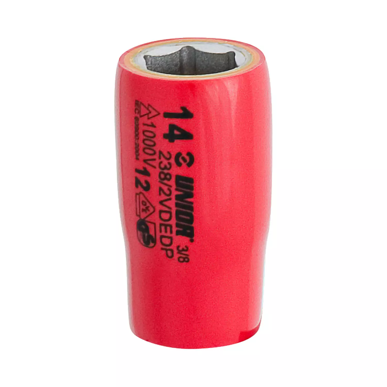 vlojka-vytreshen-shestosten-unior-38-12mm-1000v-185207 Вложка вътрешен шестостен UNIOR 3/8" - 12мм - 1000V - Image 1